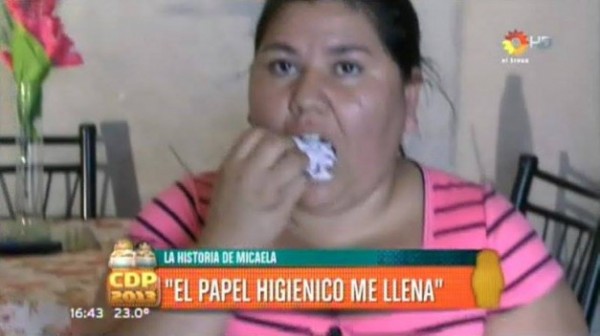 el papel higienico