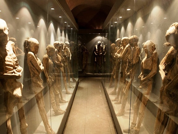 Museo de Momias en Guanajuato, México.