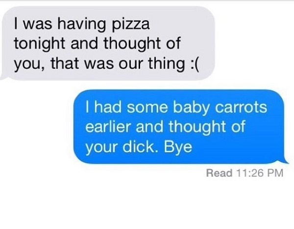 12 Formas de contestar los mensajes de tu ex