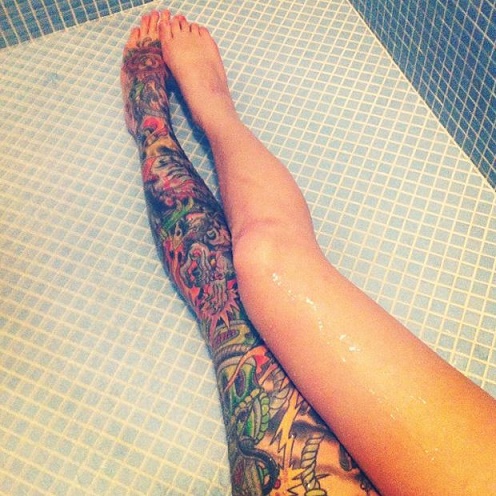 leg tattoo29