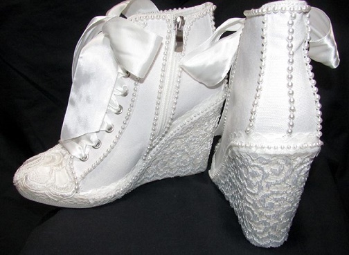 lace bridal boot22