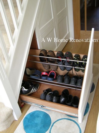 ways to use the space under your stairs21