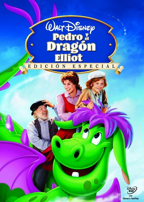 Pedro y el dragón Elliot.