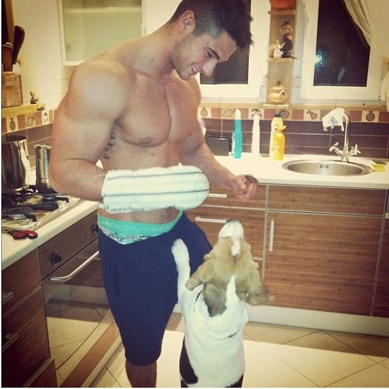 men with pets23