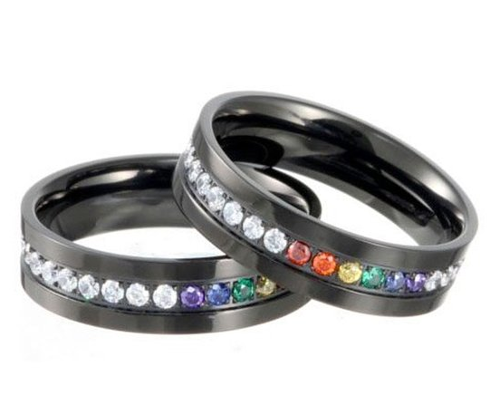 caloría especificar sector 15 Hermosos anillos de bodas para gays que derretirán tu corazón | Es la  Moda