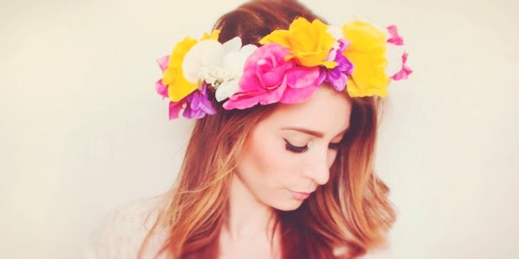 11 Coronas de flores que puedes hacer tú misma sin lucir como un florero |  Es la Moda