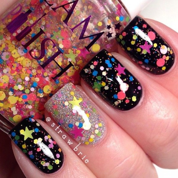 glitter nails8