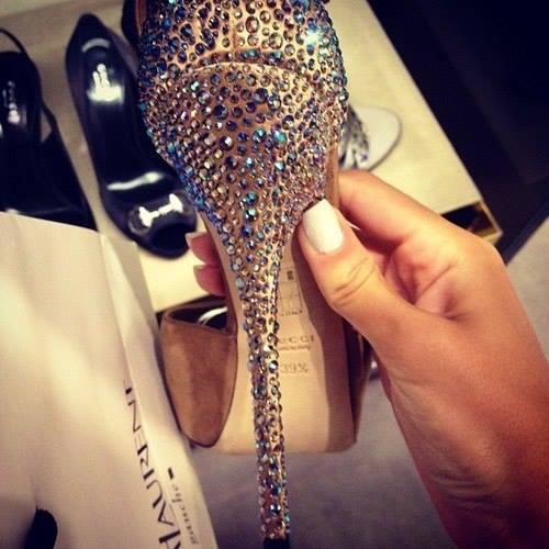 shoes glitter