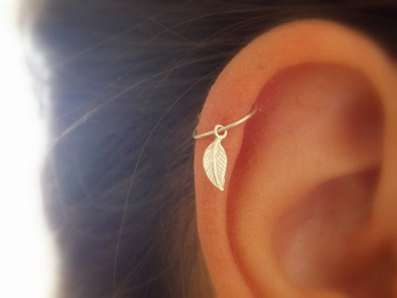 Cartilage hoop Earring,