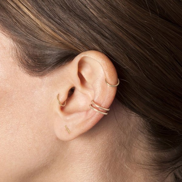 Cartilage hoop Earring,3