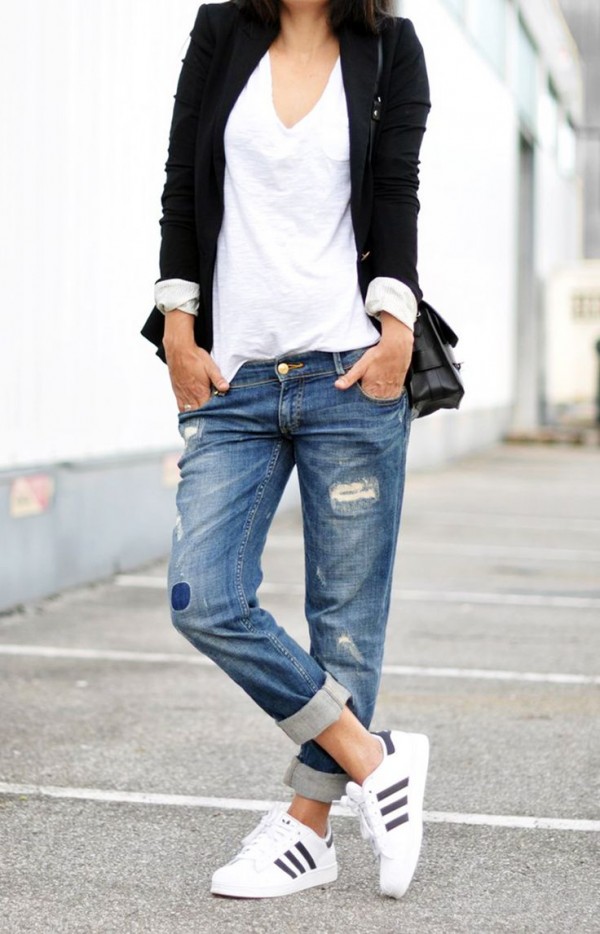péndulo Implacable mercado 15 Looks para usar boyfriend jeans sin dejar de verte guapísima | Es la Moda