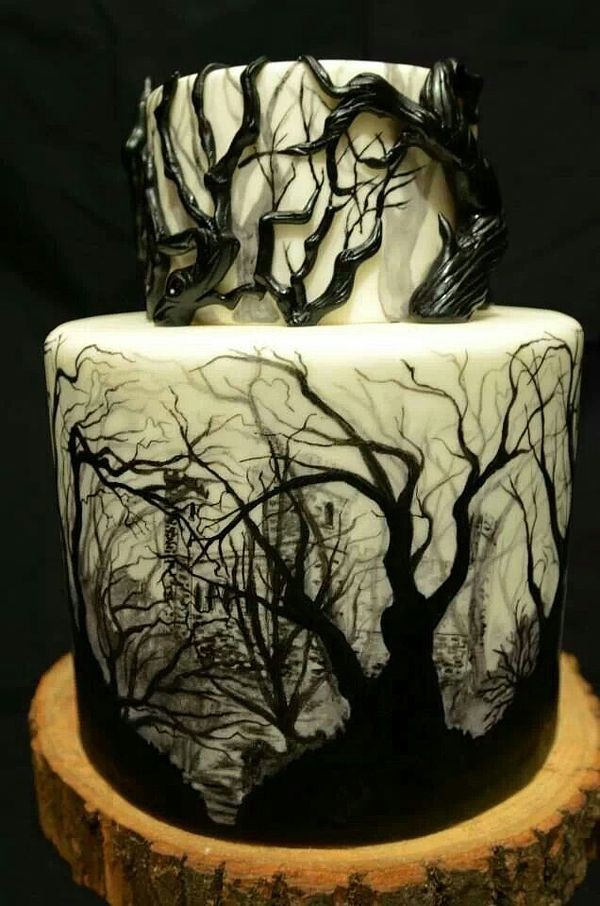 creepy cake