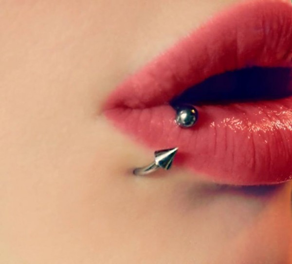 piercing lips