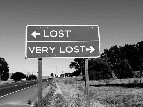 very lost