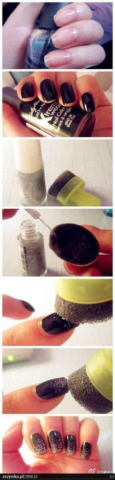 12 Ideas para que pintarte las uñas con Glitter sea más sencillo | Es la  Moda