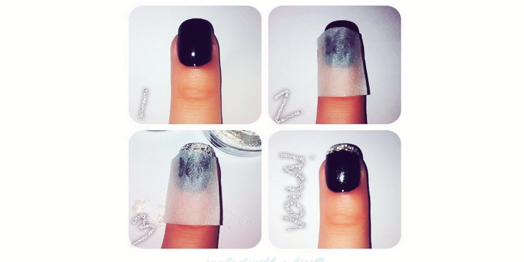 12 Ideas para que pintarte las uñas con Glitter sea más sencillo