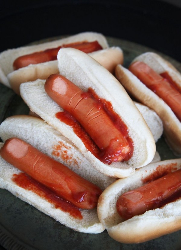 hot dogs halloween