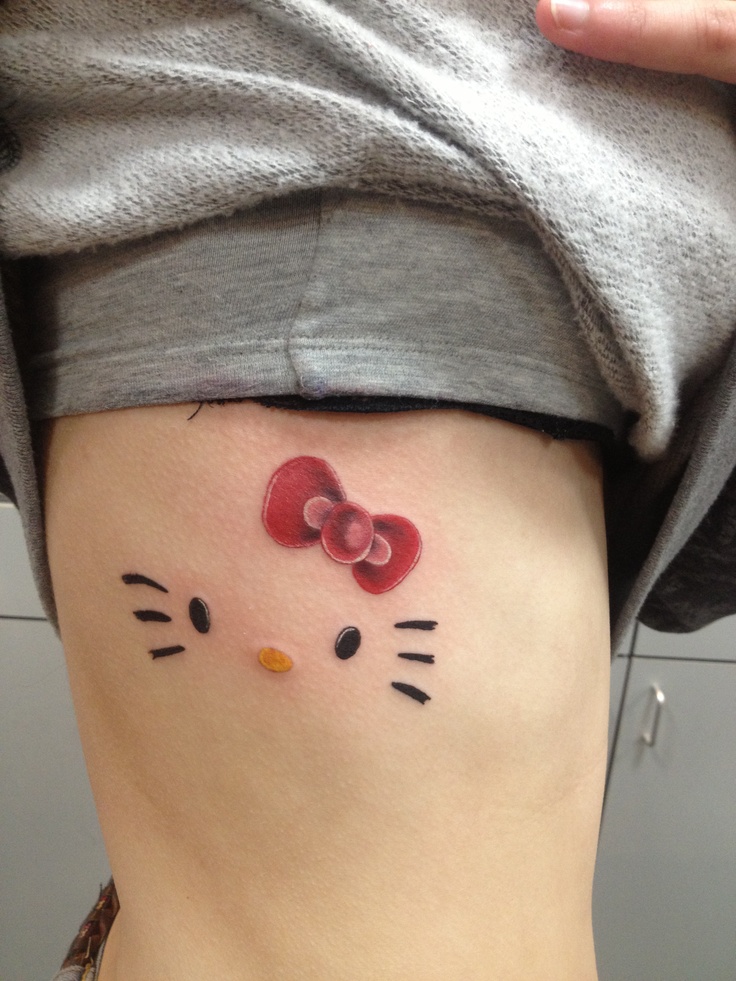 20 Tatuajes de Hello Kitty que se verían hermosos para siempre en tu ...
