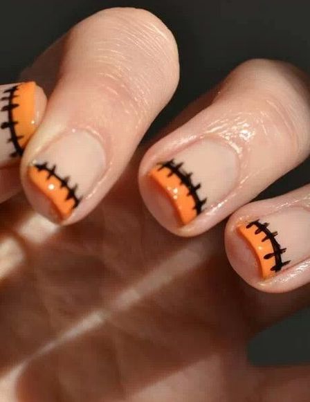 21 Sencillos diseños para por fin decorar tus uñas en Halloween | Es la Moda
