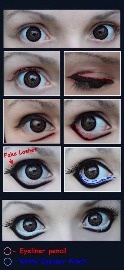10 Tutoriales de maquillaje para tener unos ojos de anime | Es la Moda