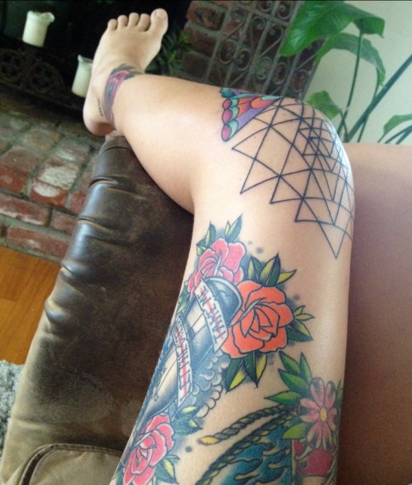 rodillas tatuajes
