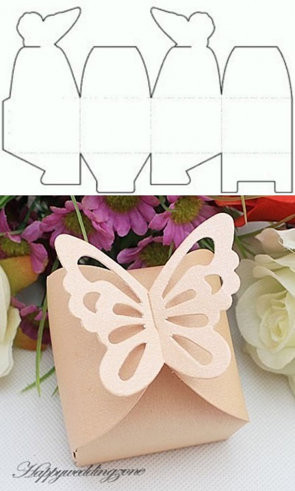 Clip mariposa Transformador Mejora Tutoriales para hacer las cajas de regalo más lindas de la historia | Es la  Moda