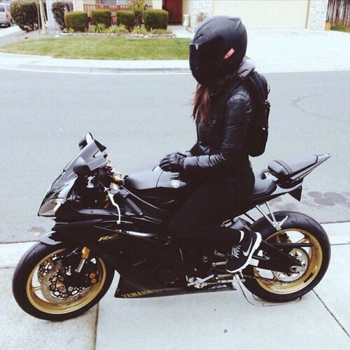 moto girl