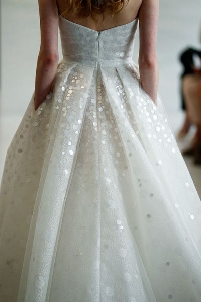 vestido novia diamantina