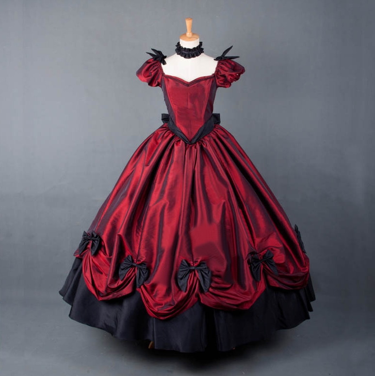 Vestido Victoriano Niña - Algodón TC - Para Eventos Temáticos