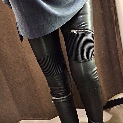 leather- leggins