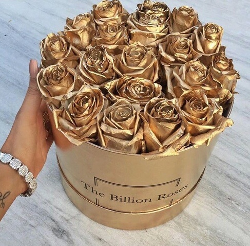 rosas de oro