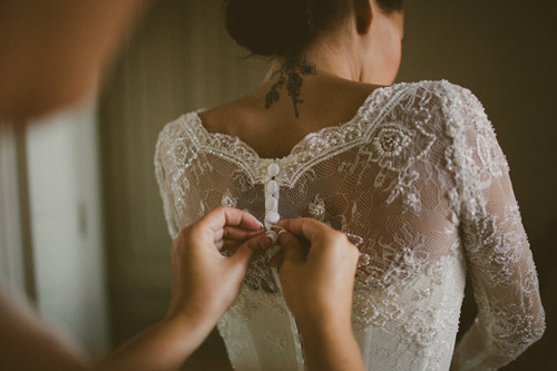 bride tattoo