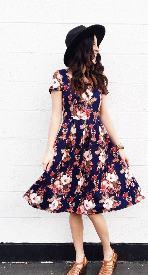 Tips para sacarle el mayor provecho a tus vestidos floreados | Es la Moda