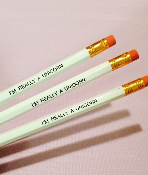 unicorn pencils