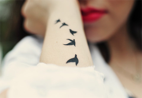 aves tatuaje