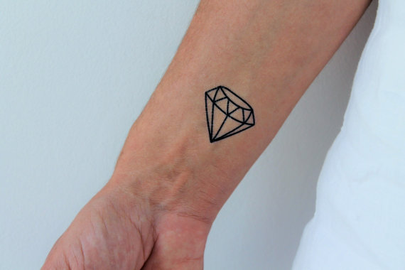 diamante tatuaje