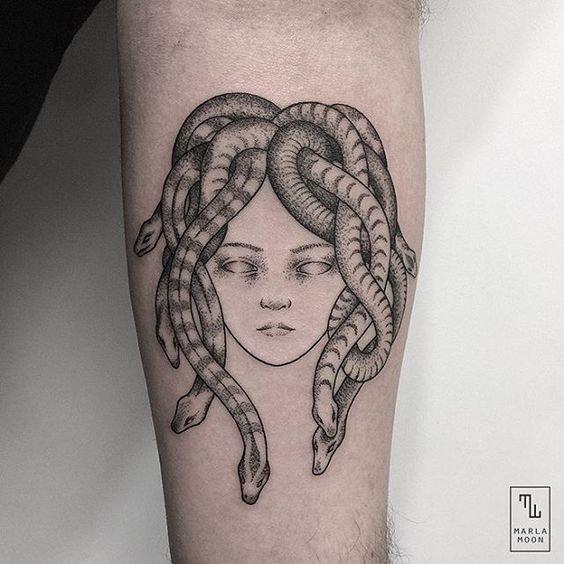 medusa tatuaje