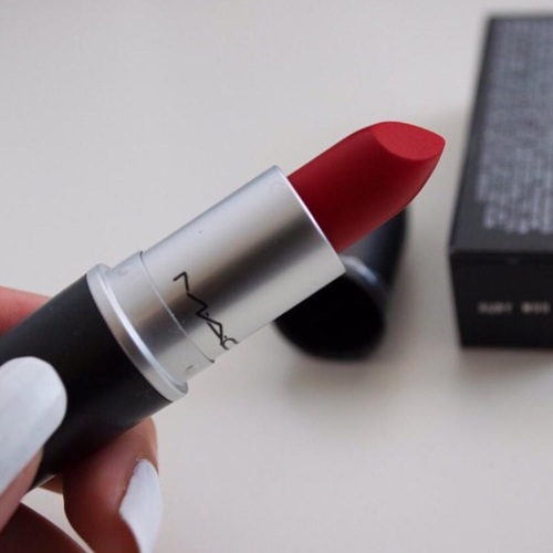 mac lipstick rojo