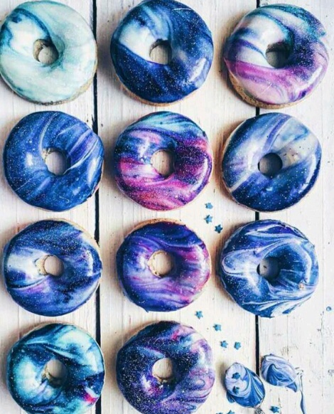 galaxy donuts