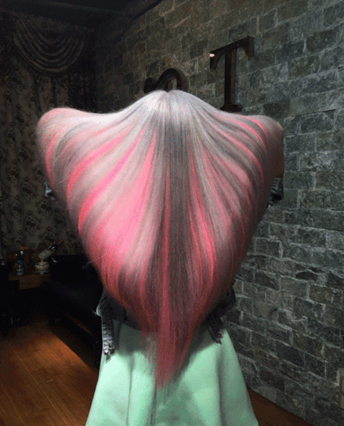 cabello-rosa-gris