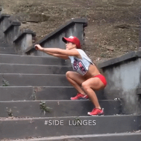 side-lunges