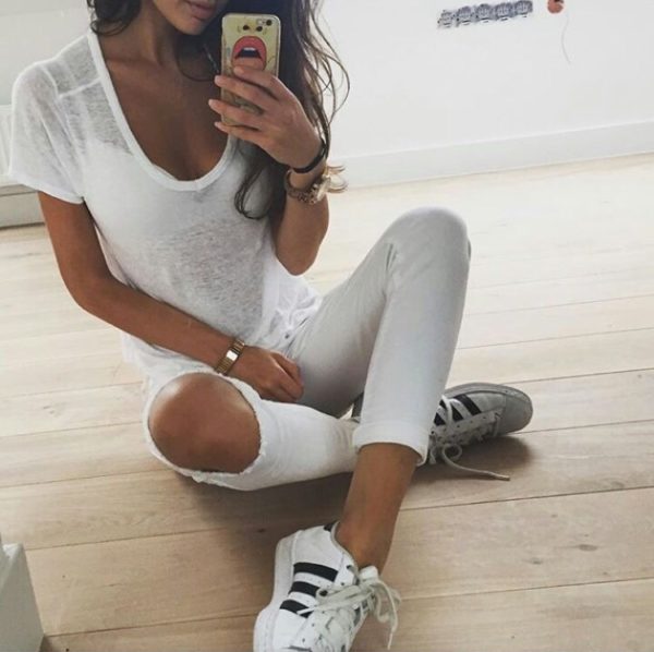 15 Outfits 'Adidas Superstar' blancos! | Es Moda