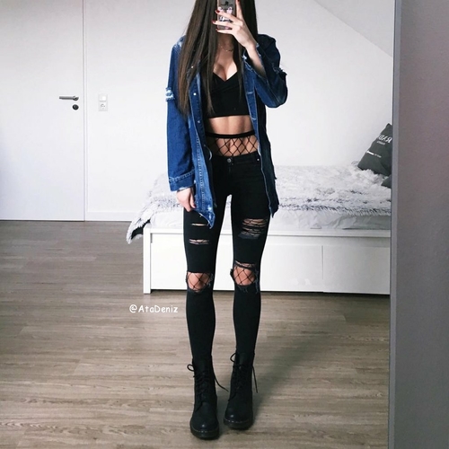 Outfits para salir con el chico que te acabas de ligar  Casual outfits,  Outfits with leggings, Fashion outfits
