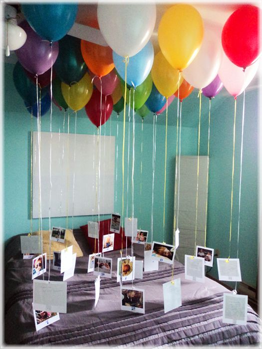 papel pizarra Casa de la carretera Ideas para decorar la habitación de tu novio en su cumpleaños | Es la Moda
