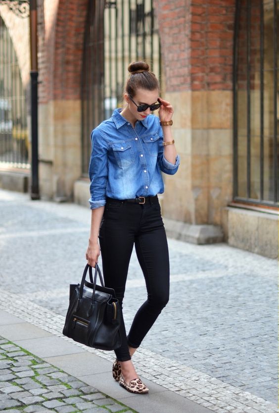 16 Outfits coquetísimos jeans negros para otoño – invierno Es la Moda