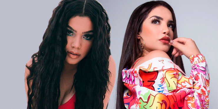 Kimberly Loaiza y Kenia Os se pusieron a competir en TikTok