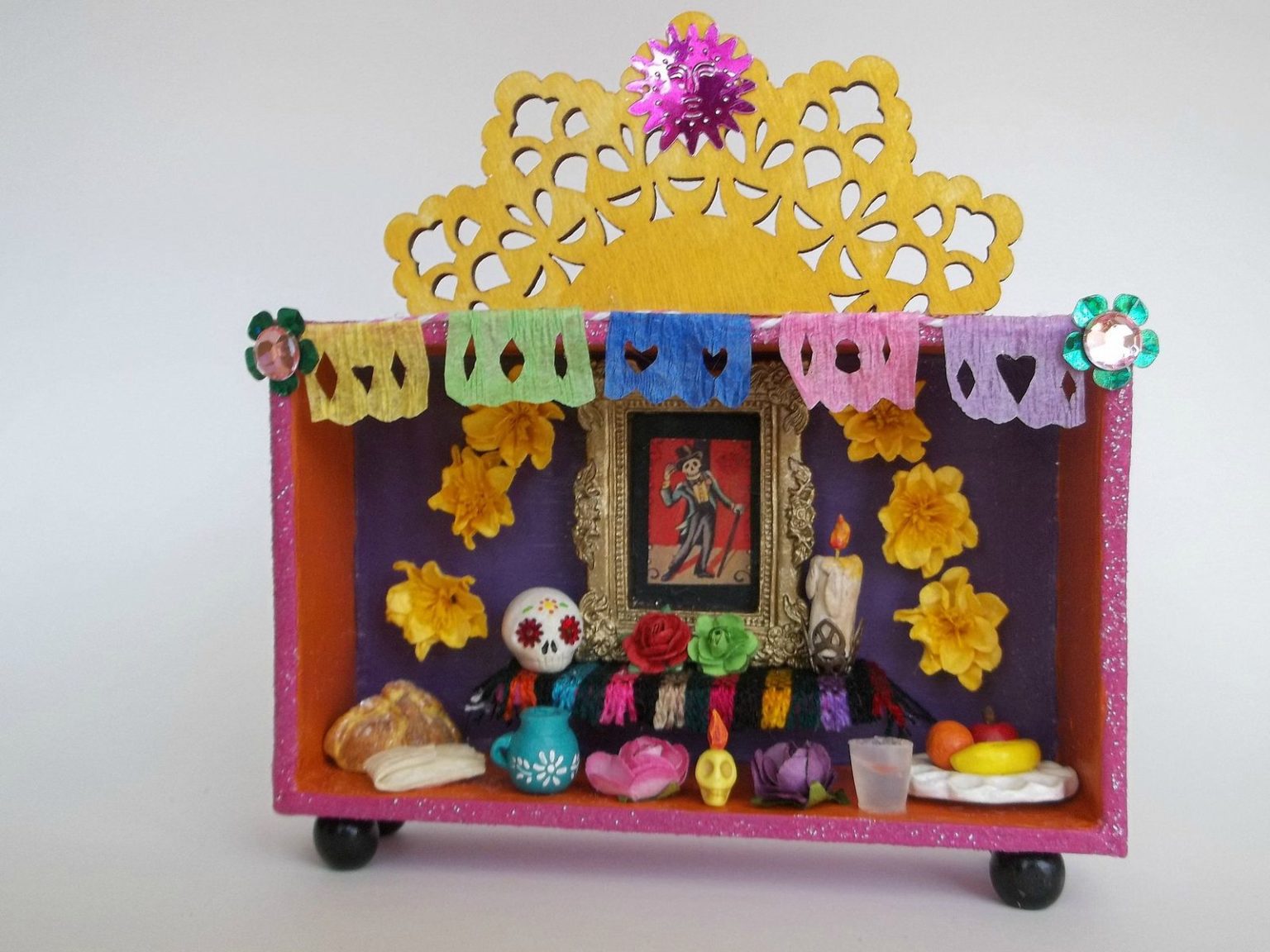 Ideas para una mini ofrenda de día de muertos Es la Moda