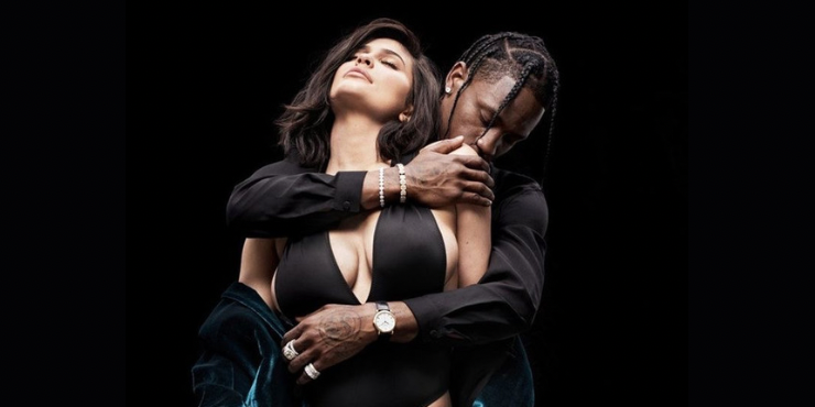 Kylie Jenner por fin logró tomarle una foto bien a Travis Scott