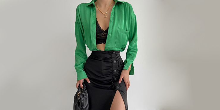 Faldas abiertas para verte elegante pero ligable