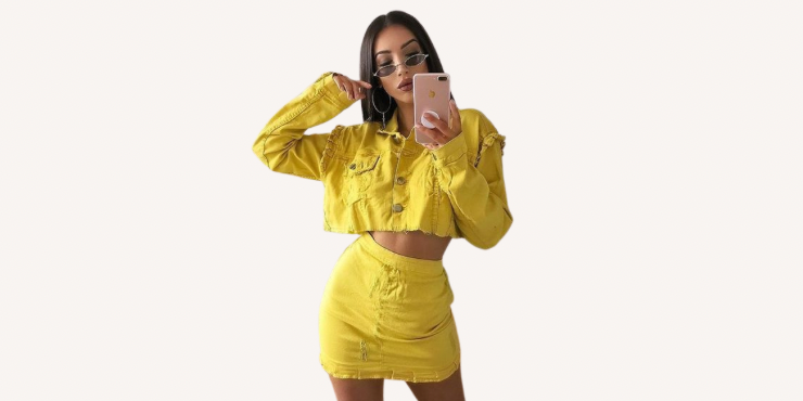 Outfits amarillos para quienes confían en su belleza